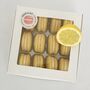 Lemon Yellow Macarons Gift Box Of 12, thumbnail 2 of 4