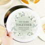 Personalised Tin Anniversary Cake Tin, thumbnail 1 of 2