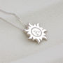 Personalised Initial Sun Necklace, thumbnail 3 of 4