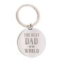 Best Dad In The World Keyring, thumbnail 2 of 2