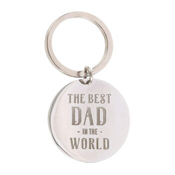Best Dad In The World Keyring, 2 of 2