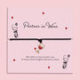 Partner In Wine Friendship Bracelet, thumbnail 1 of 7