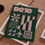 Dc10 Ibiza Club Print | Poster | Wall Art | Geometric | Dj |Clubbing | Patterned | Bauhaus | Print | House Music, thumbnail 3 of 10