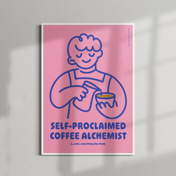 Coffee Alchemist Matte Art Print, 4 of 6