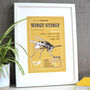 Funny Wasp Art Print, Wasp Fact File, thumbnail 5 of 6