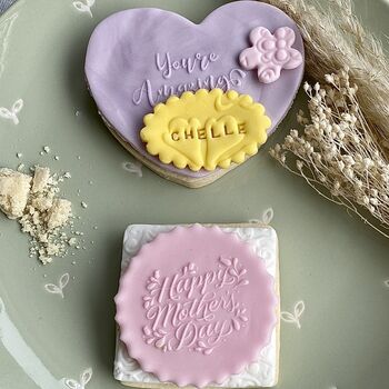 Personalised Mother's Day Letterbox Vanilla Cookies, 8 of 8