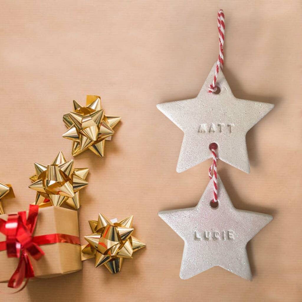 Personalised Family Christmas Decoration By all things Brighton