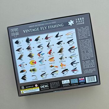 Vintage Fly Fishing 1000 Piece Jigsaw, 4 of 5
