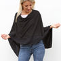 Personalised Wool Mix Poncho, thumbnail 6 of 12