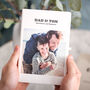 Personalised Me And Dad Photo Memories Notebook, thumbnail 3 of 4