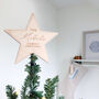 Personalised Family Christmas Star Tree Topper, thumbnail 2 of 8
