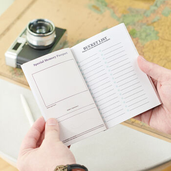 Personalised Passport Adventure Notebook Journal, 3 of 6