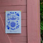 Scenes Of Madrid, Spain Blue Tile Inspired Travel Print, thumbnail 7 of 11