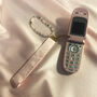 Allegra Pearl And Silk Phone Strap, thumbnail 9 of 9