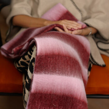 100% Recycled Cosy Striped Winter Scarf, 4 of 10