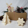 Handmade Christmas Soy Wax Candle Gift Set, thumbnail 3 of 5