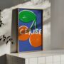 French Cherry Colourful Kitchen Print, thumbnail 6 of 9