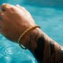 Black Chunky Rope Bracelet Adjustable Chain, thumbnail 11 of 12