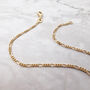 Gold Vermeil Plated Actual Baby Footprint Necklace, thumbnail 4 of 8