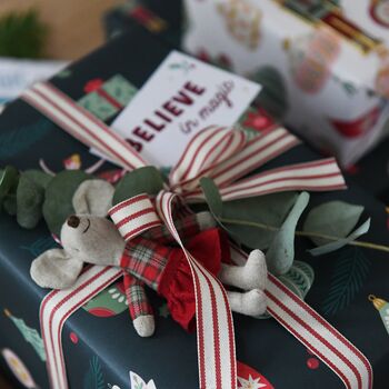 Nutcracker Mixed Christmas Wrapping Paper Set, 4 of 10