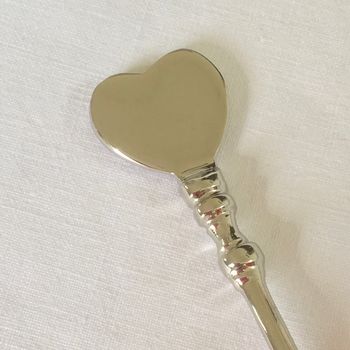 Pewter Heart Spoon, 4 of 9