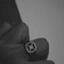 W Ring Silver Stainless Steel Gift, thumbnail 5 of 9