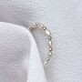 Pearl And Silver Bead Ring, thumbnail 3 of 3