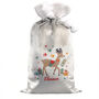 Personalised Reindeer Christmas Sack For Kids, thumbnail 4 of 4