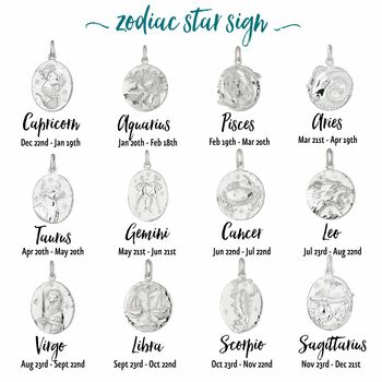 Personalised Zodiac Star Sign Necklace, 7 of 12