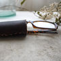 Leather Glasses Case With Interlocking Seam, thumbnail 8 of 10