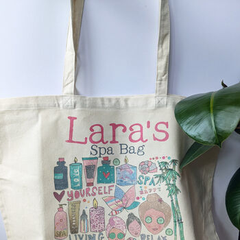Personalised Spa Bag, 8 of 8