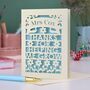 Personalised Papercut Teacher Card Thanks For Helping Me Grow, thumbnail 5 of 6