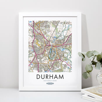 Your Favourite UK Place Personalised Print Custom Made, 12 of 12