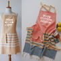 Personalised Soft Cotton Apron, thumbnail 2 of 11