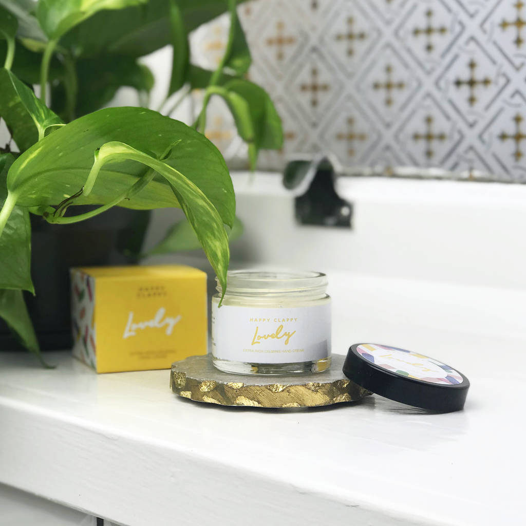 'happy Clappy' Extra Rich Hand Cream By Lovely Skincare