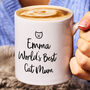 Personalised Cat Mum Mug, thumbnail 2 of 3