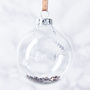 Personalised Sequin Christmas Bauble, thumbnail 7 of 7
