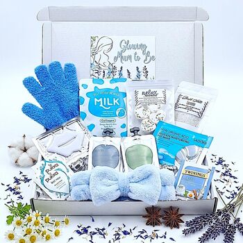 Glowing Mum To Be Spa Gift Box, Pregnancy Care Package, 4 of 12