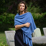 Lola Cashmere Travel Wrap, thumbnail 6 of 12