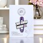 Large You Are Safe With Me Enamel Lapel Pin, Safety Pin Lgbtqia+ Ally Badge, Gay Pride Awareness Gift, thumbnail 1 of 8