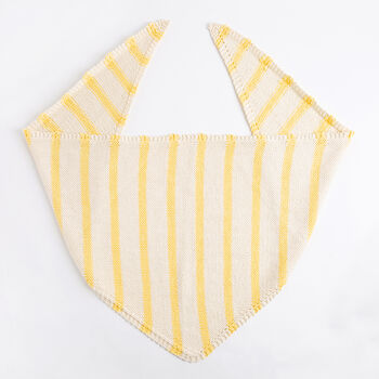 Striped Neckerchief Knitting Kit, 3 of 8