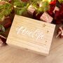 Personalised Wooden Starry Name Christmas Eve Box, thumbnail 3 of 3