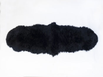 Premium New Zealand Single Sheepskin Long Wool Rug Medium, 8 of 12