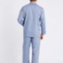 Men's Pyjamas Garrison Blue Herringbone, thumbnail 2 of 3