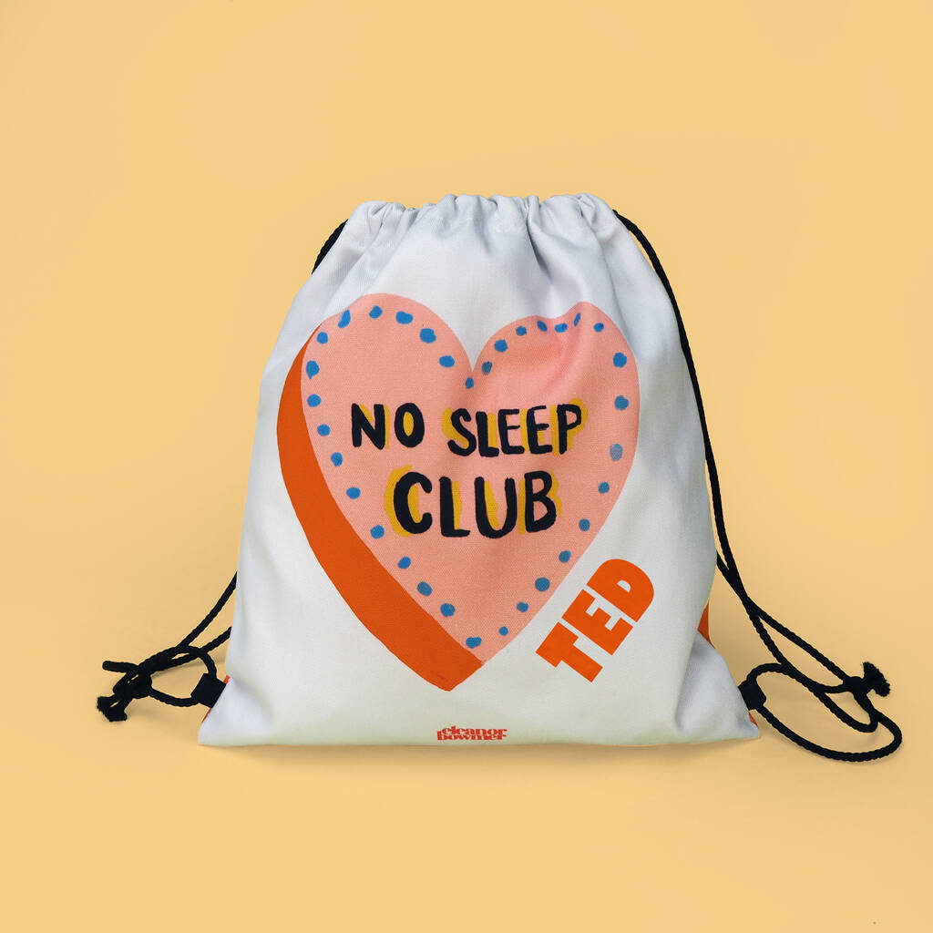 No Sleep Club Kids Bag, 1 of 4