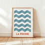 La Piscine Giclée Retro Art Print, thumbnail 2 of 2