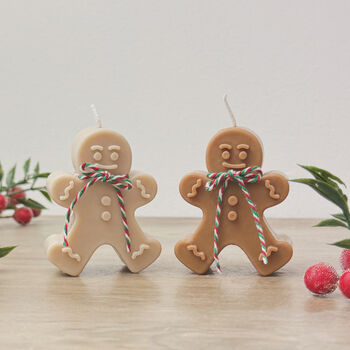 Christmas Gingerbread Candle Stocking Filler Gifts, 2 of 11