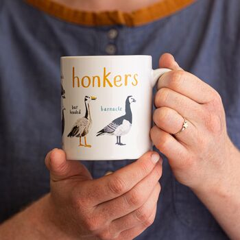 'Honkers' Ceramic Bird Mug, 2 of 7