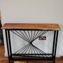 Handcrafted Bespoke Hallway Console Table, thumbnail 3 of 6