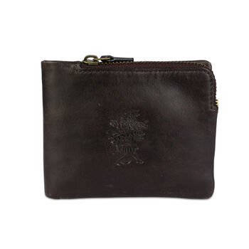 'Hudson' Men's Leather Bi Fold Wallet In Chestnut, 4 of 9